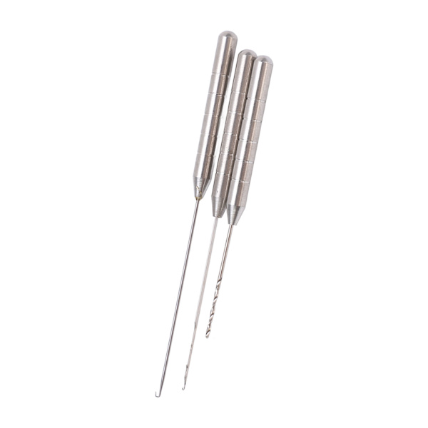 Fiskespö-nålset 3 i 1 Combo-set Aluminiumlegering Karpfisk Borr Tackle Riggning Verktygsset