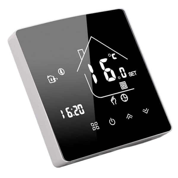 WiFi Smart Termostat 7 dagers programmerbar termostat med APP Stemmestyring Berøringsskjerm 95‑240V