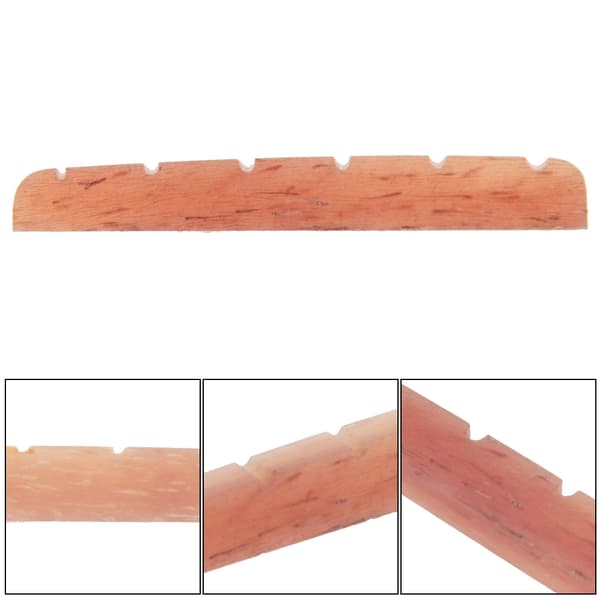 【NX】Guitar Nut Lysegul Kamelben Erstatningsdele Musikinstrumenttilbehør 42mm