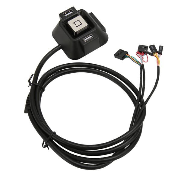 PC Power Switch 1,2 m Langt USB Interface Extension Plug and Play Nem Betjening PC Power Knap til Stationær Computer