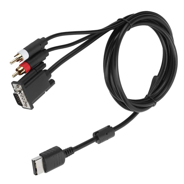 VGA High Definition-kabel med Adapter Audio Conversion-kabel Kompatibel med Sega Dreamcast DC