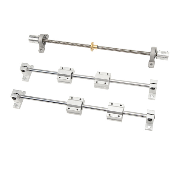 Linear Motion Rod Axel Styraxelstöd SC8UU glidblock KP08 Lagerkudde för 3D-skrivare gravyrmaskin 8 350