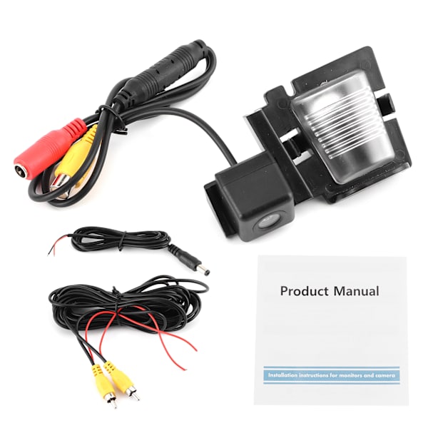 Backkamera Backup Parkeringshjälp CCD HD Passar för JEEP Wrangler 2007-upp 12V