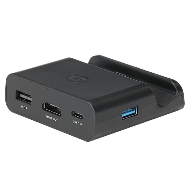 HDMI Video Converter Adapter för Switch/Lite Bärbar TV Adapter Mini Laddningsdocka Stand