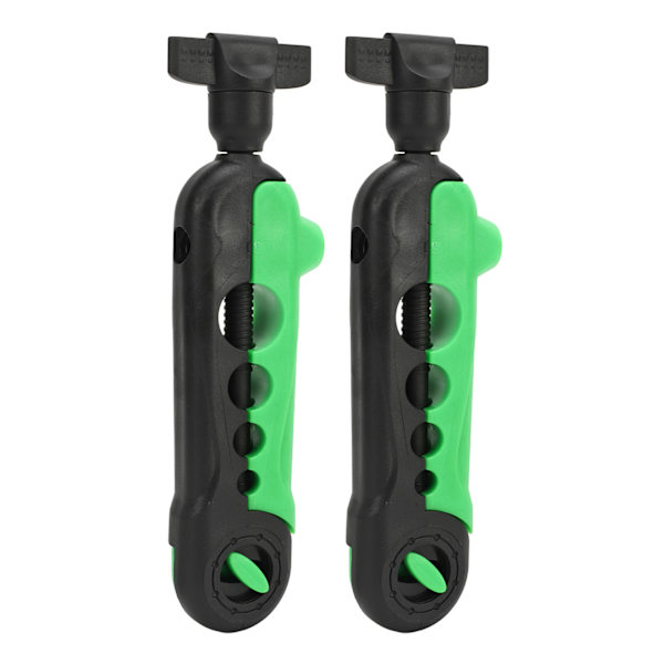2 stk. Mini Line Spooler Bærbar Justerbar Fiskesnøre Spooler Fiskesnøre Winder Maskine Mini Spolereel Tilbehør Sort Grøn