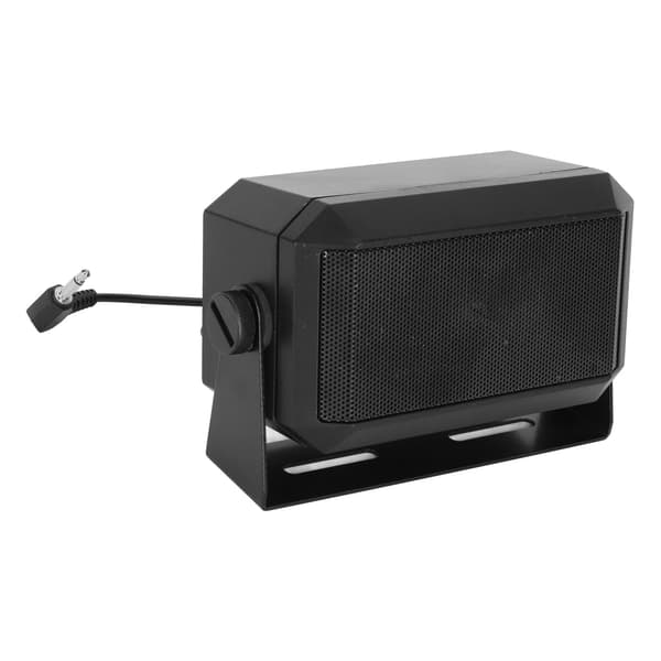 Bilradio Extern Högtalare Professionell Rektangulär 3.5mm Plugg 5W CB Extern Högtalare för Hamradio Mobil Transceiver