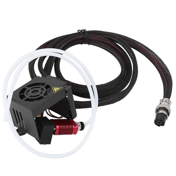 Extruder Kit 3D-skrivartillbehör Lämplig för CR‑10/Ender3 Full Set Munstycke Fanjh‑80‑12V