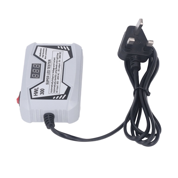 Super LED Tester Lampa Bead Strip TV Bakgrundsbelysning Reparation Inspektion Testing Grå 85‑265V UK kontakt