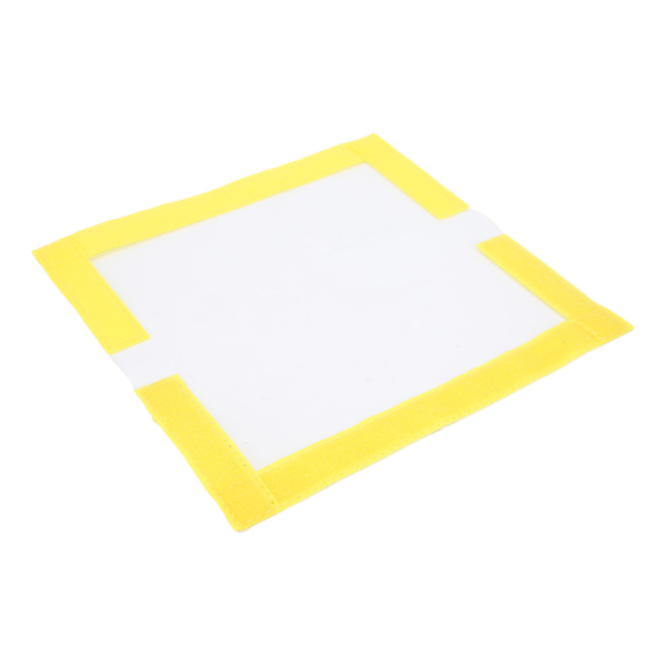 Fiskekrokbeskyttelse Slitesterk oppbevaringsveske for agn Gjennomsiktig Nylon Lure Protection Wrap for FishermanYellow L
