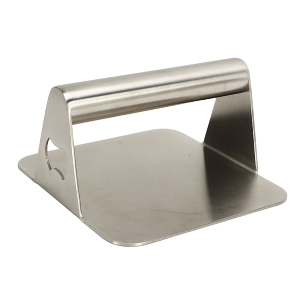 Burger Press Rektangulär 304 rostfritt stål Burger Smasher Non Stick Elegant platt botten hamburgerpress
