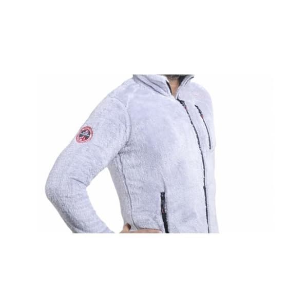 Peak Mountain Coral Shearling Jakke - Grå - XL Grå Grå XXL