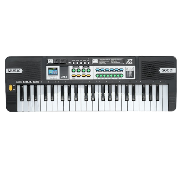 Elektronisk klaver til børn med 37 tangenter Bærbar mini-keyboard til begynderlærere af musikinstrumenter