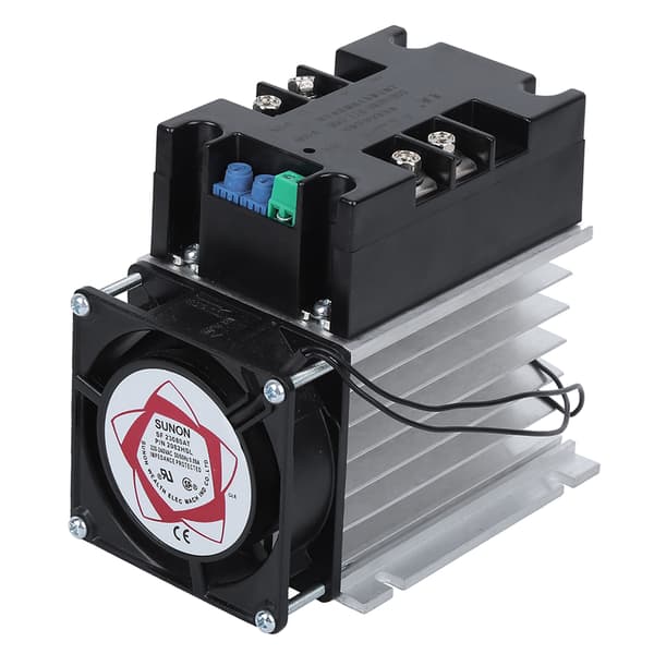 Soft Start Controller Elektriske Dele Aluminium Bund Enkelt / 2 Faset Motor Tilbehør (Modul Radiator)