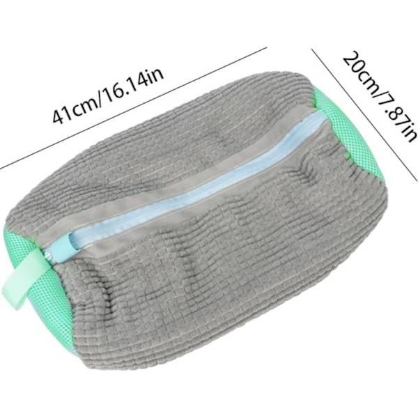 【NX】Kengänpesupussit 2 kpl Harmaa Grey