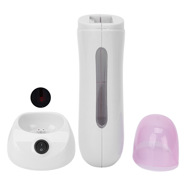Hårborttaksvoksvarmer Bærbar Avtakbar Rask Smeltende Voks Epilator Depilator Maskin Hvit 100g EU-Plugg 220V