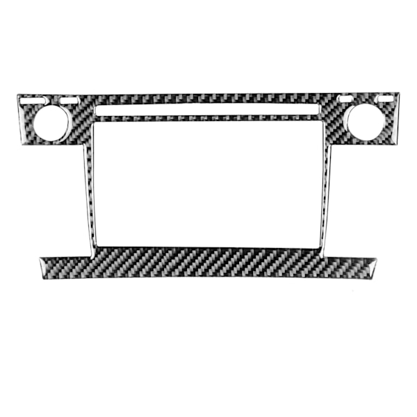 【NX】Kolfiber Navigationsdisplay Panel Trimskydd Blank Yta Passar för Prius 2012‑2015