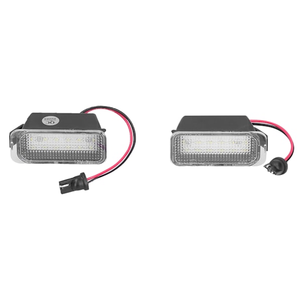 Rekisterikilven LED-valot 12V 3W Muovi Plug and Play Sopii Ford Focus MK2 DA3 5D 2006-2010