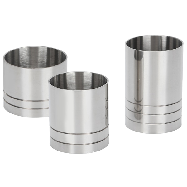 Cocktail Jigger Bar Drink Mätkopp Uns Cup Set Bartender Tool (25ml 35ml 50ml)