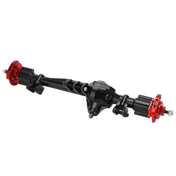 RC-metallinen taka-akselipaket AXIAL RBX10 Ryft 1/10 RC-auton päivitysosiin (musta punainen)