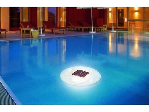 Bestway Floating Pool Lighting LED Solar Lamp, 7 colors, 18cm Transparent 355
