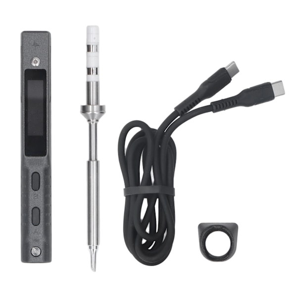 MINIWARE Smart Loddekolv Sæt Mini Kit Temperatur Justerbart Område 50‑400℃ USB TYPE C 65W DC9‑24V TS101