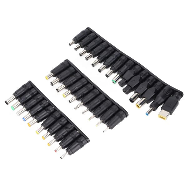 【NX】34 stk. DC-strømkontakter 5,5 mm x 2,1 mm universell bærbar PC-strømadapter datatilbehør