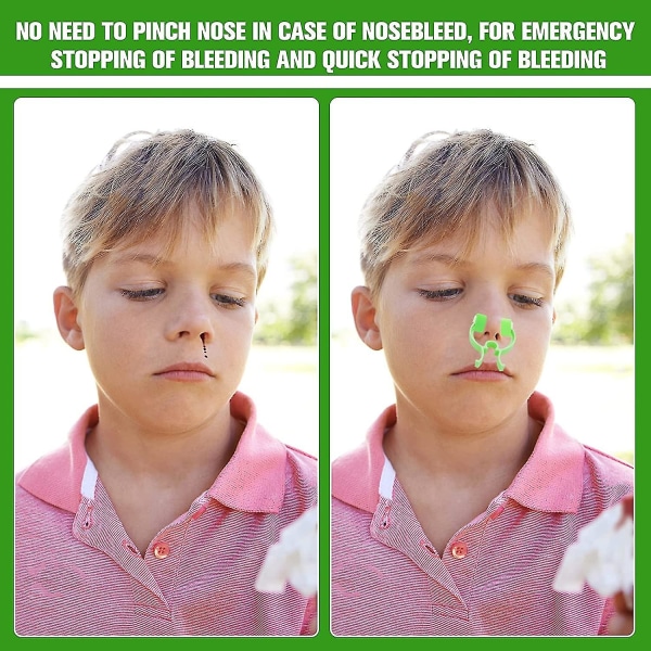 16 stk nesestopper nesestopper nesestopper Svømming neseklemmer nese nesestopper klips Plastskum neseklemmer Green