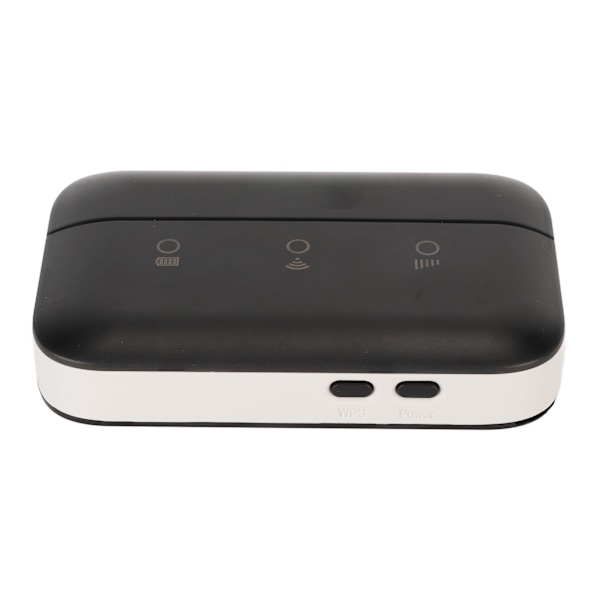 Mobil WiFi Hotspot med SIM-kortplads Støtter 3G 4G 10 brugere 3200mAh batteri Bærbar WIFI til mobiltelefon Laptop Sort