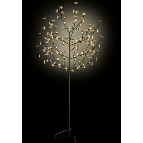 Joulukuusi 120 lämpimän valkoista LEDiä Kirsikankukka 150 cm