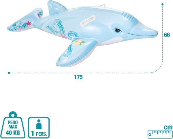 Ride-on delfin
