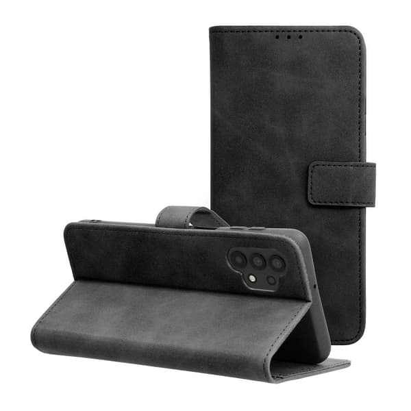 Galaxy A32 5G Wallet Case Forcell Tender - Black Svart black