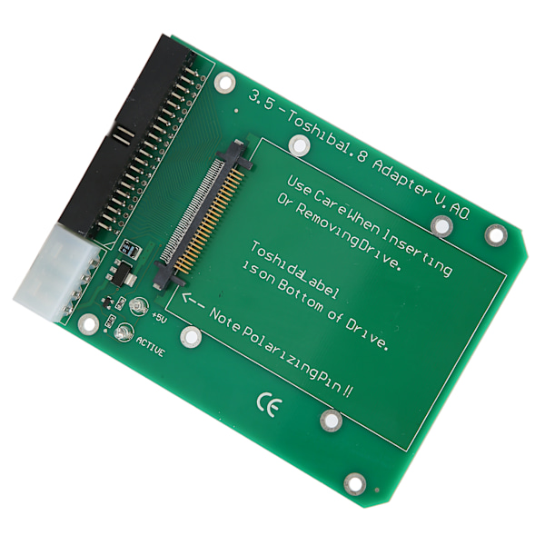 IDE Laptop SSD Adapter Card Professionell PCB 50pin 1,8 tum IDE till 40pin 3,5 tum IDE SSD Converter Adapter Card