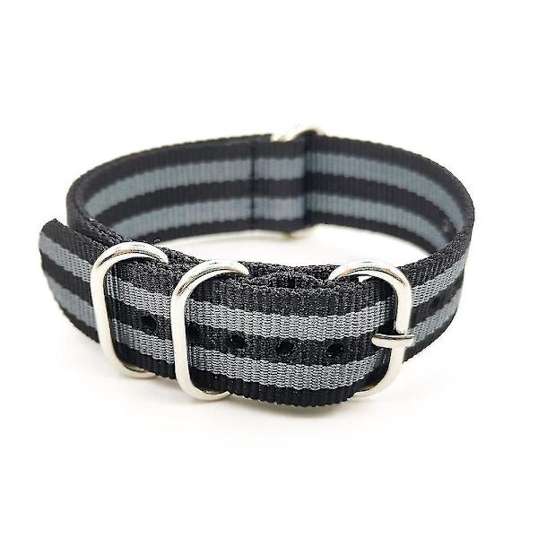 Nylon Army Urheilukellohihna 007 James Bond 5 Renkaan Kellot - Oranssit