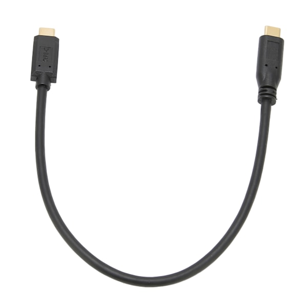 USB 3.1-kabel C til C hann til hunn med låsemutterCa 11,8 tommer lang USB C til USB C-kabel for telefon Laptop laderUSB C hann til USB C hunn