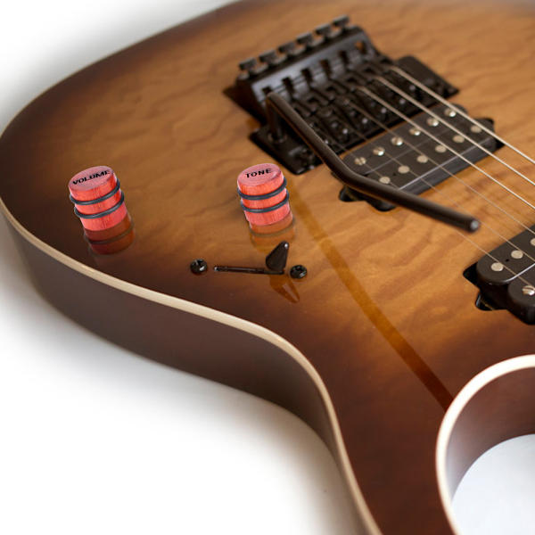 2st 1T1V Elektrisk gitarr Bas Top Hat Knoppar Trä Lönnträ
