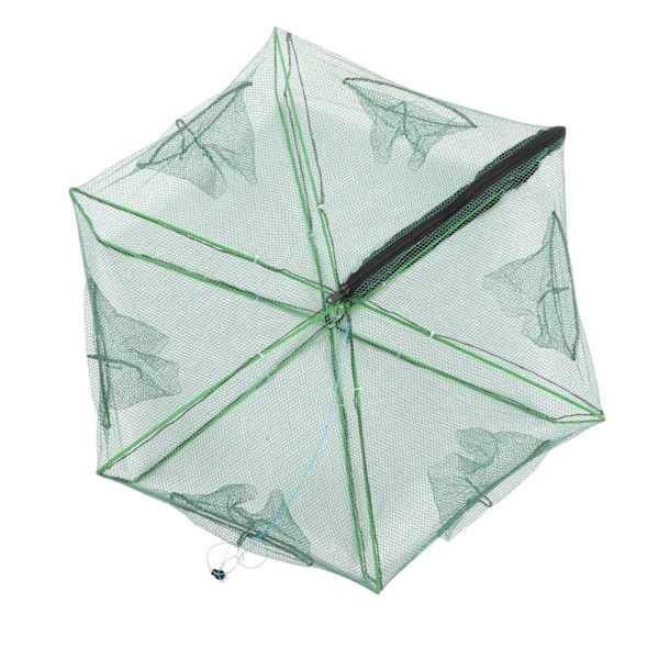 Polygon Kalastusansat Automaattinen Kalastusverkkoansat Taittuva Kannettava Rapukori 70x27cm