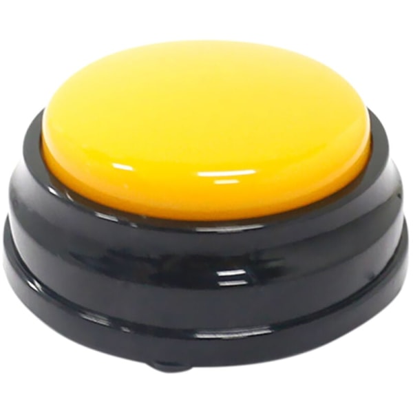 Lille størrelse og let at bære stemmeoptagelsesknap (levering uden batteri), orange