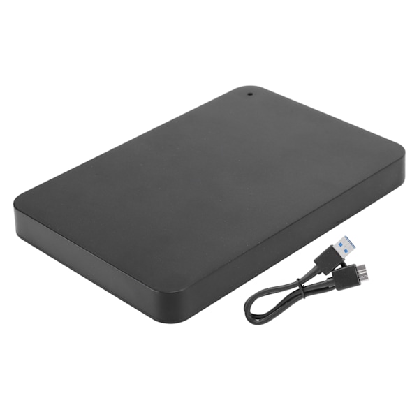 YD0023 Mobil Harddisk USB 3.0 Lager Bærbar Ekstern HDD Sort 60G