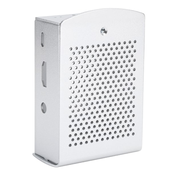 Aluminiumlegeringskabinet til Raspberry Pi 3 b 2B Moderkort Køling Beskyttelseskasse Sølv