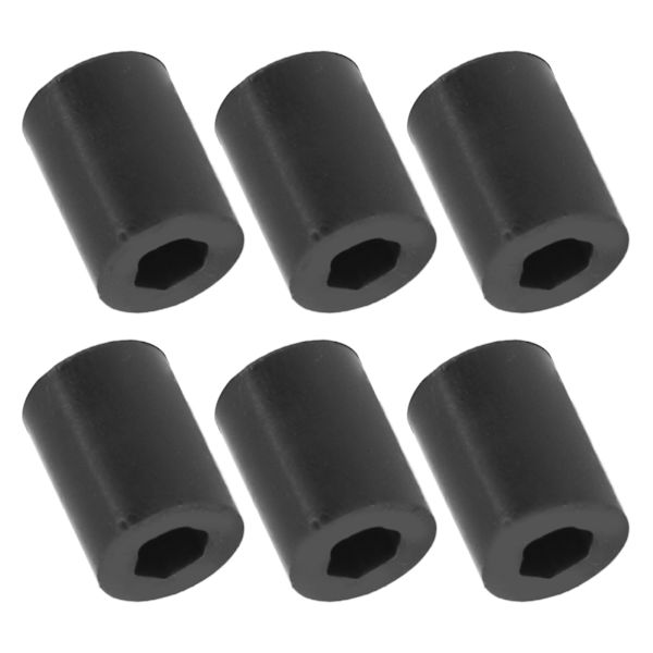 20 kpl Plockrulla Pickup Pyörä Kumia 5mm Hex Reikä 30A Kovuus Robot Tarvikkeet Set Kit5618-4008-0012