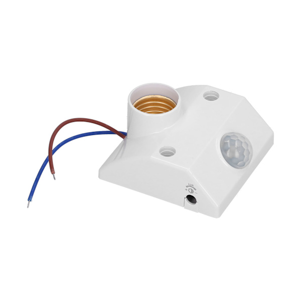 E27 Induktionslampeholder Lavenergi Krops Infrarød Sensorlampeholder 50W AC90V-240V