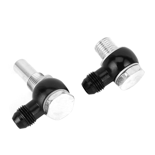 6AN x 1/4NPSM Olie Køler 90° Banjo Beslag Adapter Passer til GM Transmission Køler 4L80E 1997 til Midten af 2010A