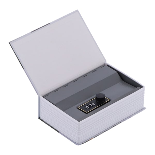 Mini Safe Box Originalitet Simuleringsbok Form Förvaring Pengafodral för Hem Vardagsrum Kontor