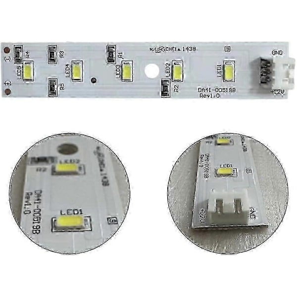 【NX】2025 LED Refrigerator Light Compatible with Samsung DA41 00519B, Durable Replacement