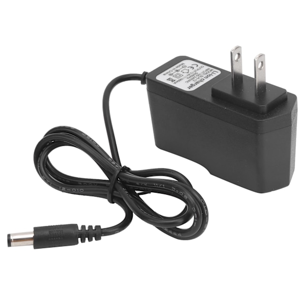 US-stik 100240V 12,6V 1A litiumbatterilader PC MultiProtection Ladeadapter
