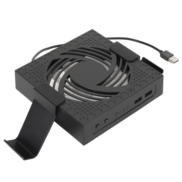 Kylfläkt Dammtät för Xbox Series X 2000RPM 13 RGB-ljuslägen Fläktkylsystem Förvarbart Gamepad-headset