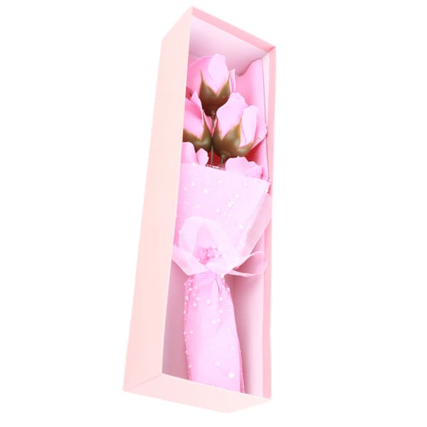 Simulering Tvål Blommor Eve Mors Dag presentKompatibel medpackning Tvål Rosor Blommor Box