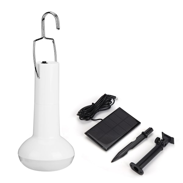Solpanelsdriven glödlampa rörlig laddningsnödlampa för utomhuscamping