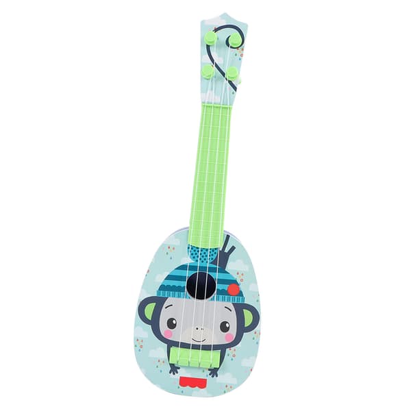 Ukuleleleksak för barn 4 strängar Utmärkt ljud Simulerad gitarr Musikinstrument för nybörjare Typ 2