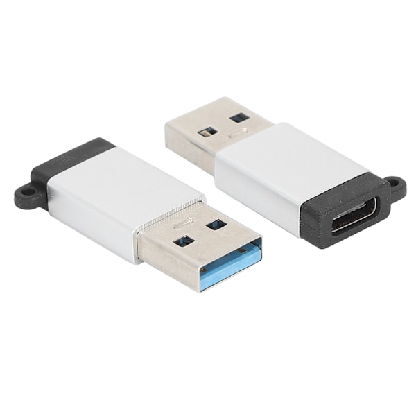 Adapteri USB3.0 - TypeC USB C - USB OTG Plug Play -muunnospää tiedonsiirtoon (Hopea)